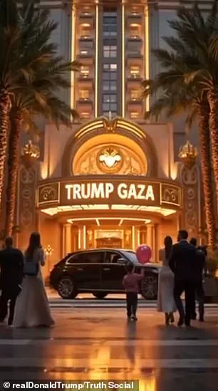 Trump's Gaza Vision: A High-Tech Resort Proposal Sparks Global Debate Over Relocation and U.S. Trusteeship