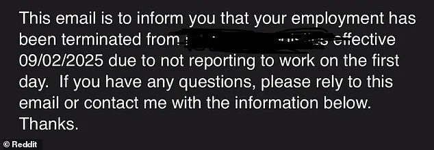 What's Not Being Said: The Mystery of Alice's Pre-Employment Termination