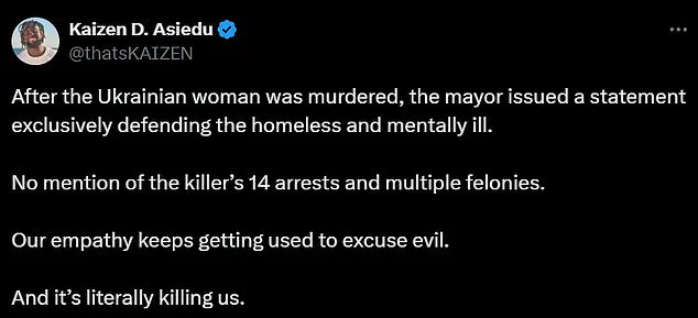 Charlotte Mayor Faces Controversy Over Defense of Homeless Man in Stabbing Case Involving Ukrainian Refugee