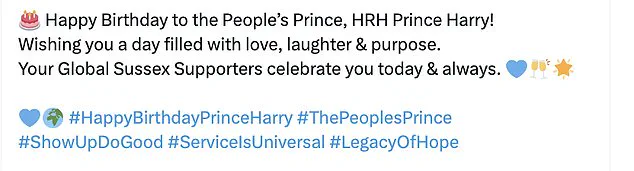 Prince Harry's Birthday Celebration with Nacho Figueras Overshadowed by Meghan Markle's Self-Serving Tribute