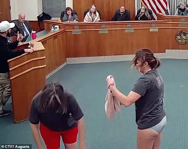 Augusta School Board Meeting Turns Chaotic as Protesters Strip Over Transgender Student Protections