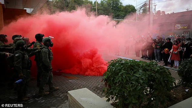 Portland's South Waterfront Transforms into War Zone Amid Volatile Standoff Near ICE Center