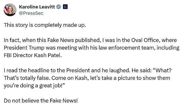 Exclusive: Inside the Controversy – Trump's Potential Removal of FBI Director Patel and the Hidden Scandal Over Federal Resource Use