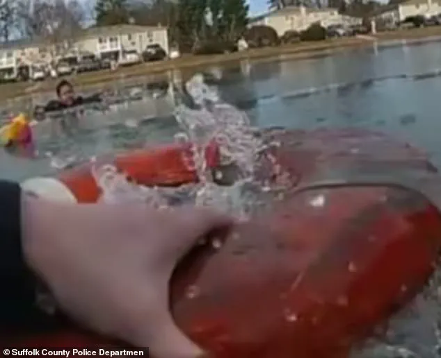 A Christmas Day Miracle: 8-Year-Old Boy Rescued After Falling Through Frozen Pond in Patchogue