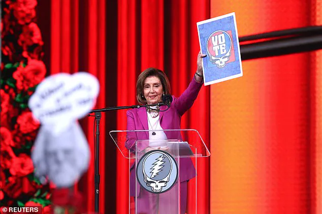Former Speaker Nancy Pelosi's Attendance at Bob Weir Memorial Sparks Online Criticism