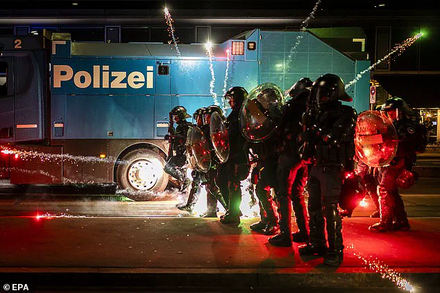 Violence Erupts in Zurich as Protesters Target US Brands Ahead of Trump's Davos Visit