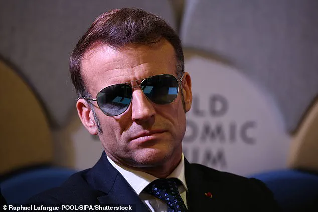 Emmanuel Macron Wears Aviator Sunglasses at Davos Due to Eye Injury