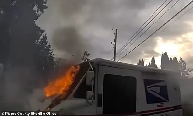 Mail Truck Accident in Parkland, Washington: Sheriff's Office Releases Body Camera Footage of Incident