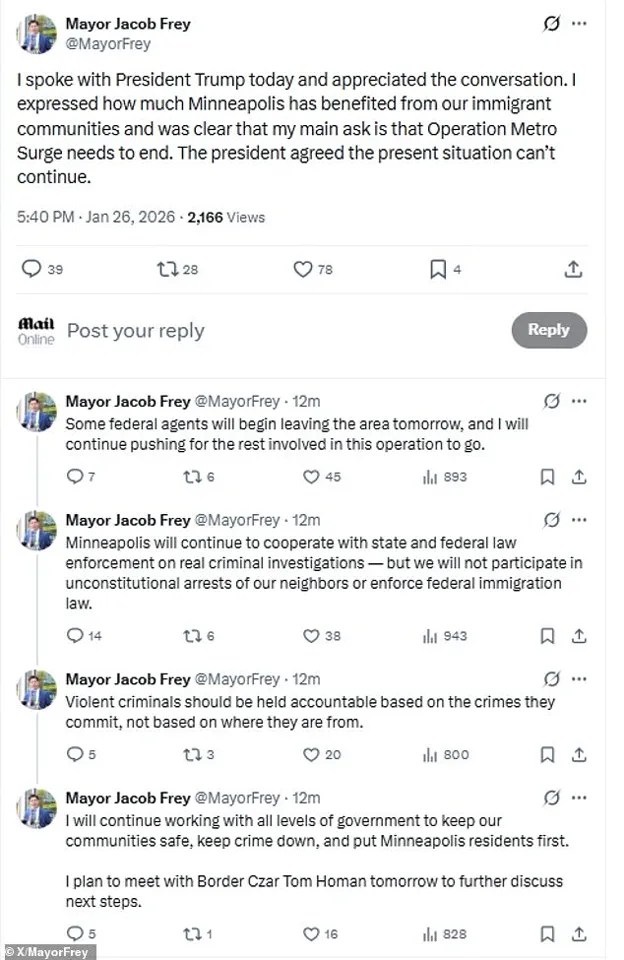 Trump's Phone Call with Minneapolis Mayor Signals Bipartisan Approach to Addressing City's Crisis