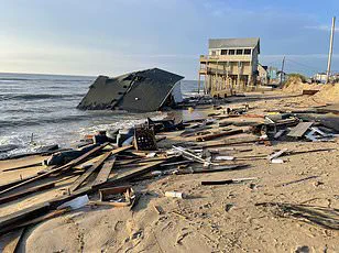 Winter Storm Devastates Outer Banks as Four Homes Swallowed by Ocean