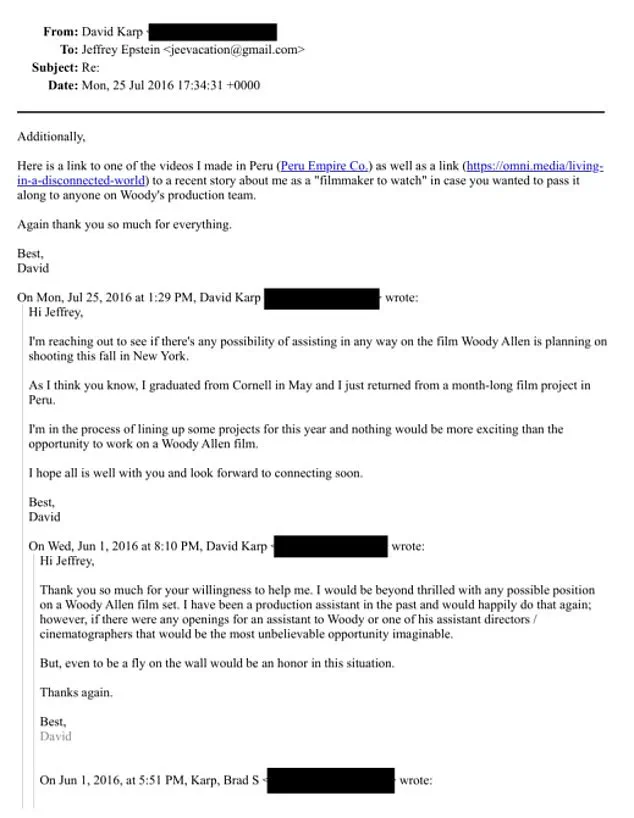 Brad Karp Resigns as Paul Weiss Chairman Following Emails Linking Him to Jeffrey Epstein