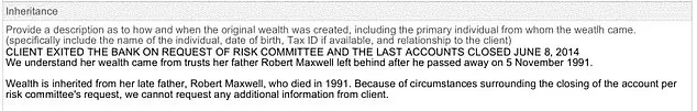 New JPMorgan Docs Show Ghislaine Maxwell Inherited $10M from Father, Not Epstein