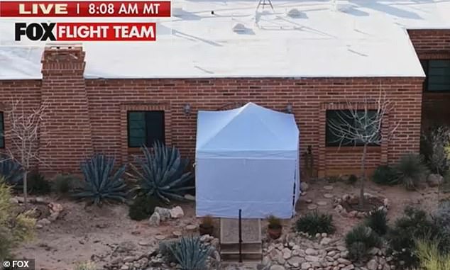 Forensic Tent Blocks Entry to Home of Abducted Senior in Tucson as Mystery Deepens