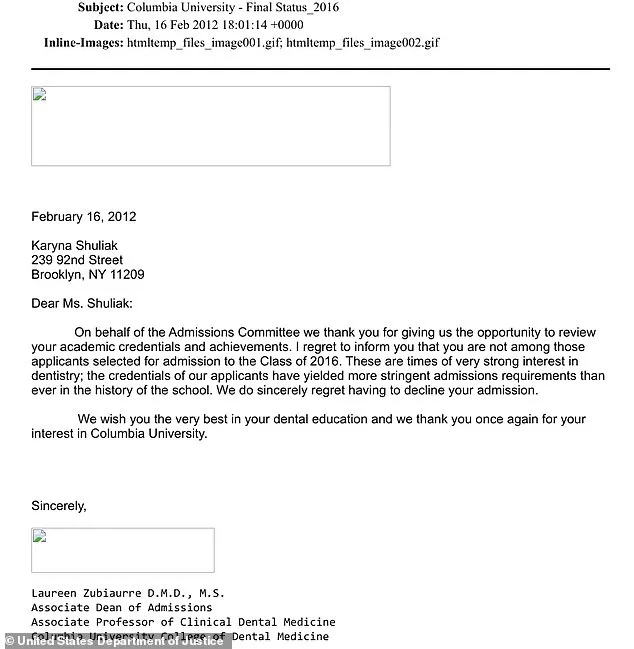 Jeffrey Epstein's Role in Karyna Shuliak's Controversial Admission to Columbia Dental School