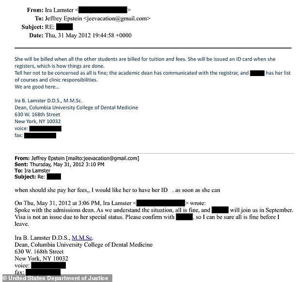 Jeffrey Epstein's Role in Karyna Shuliak's Controversial Admission to Columbia Dental School