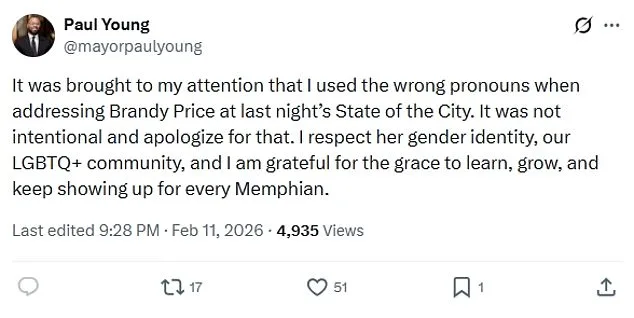 Memphis Mayor's Controversial Remarks Ignite Backlash Amid LGBTQ+ Advocates' Sharp Criticism