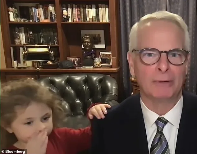 Unexpected Interruption: Baby Disrupts Serious Political Discussion on Set
