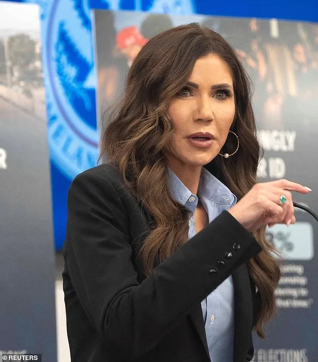 Homeland Security Secretary Kristi Noem Abruptly Exits Press Conference Amid Controversy Over CBP's Alleged Use of Laser on Balloon Mistaken for Drone