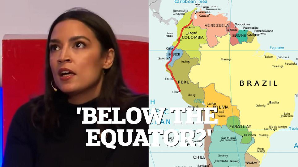 Ocasio-Cortez Faces Backlash Over Venezuela Geography Gaffe Amid Trump Criticism