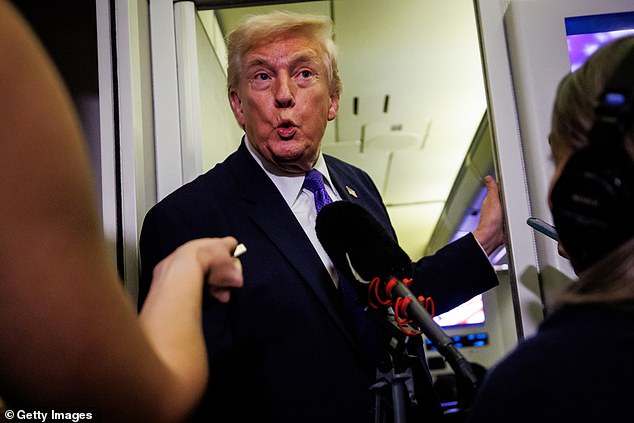 Trump Doesn't Address Alleged Noem-Lewandowski Affair, Says He 'Hasn't Heard' About Her Tenure