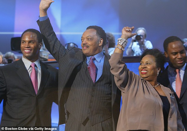 Trump's Tribute to Jesse Jackson Turns into Blistering Attack on Obama and Democrats