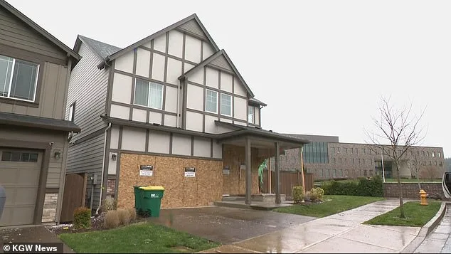 Ford Pickup Truck Launches into Air, Crashes into Home in Tigard