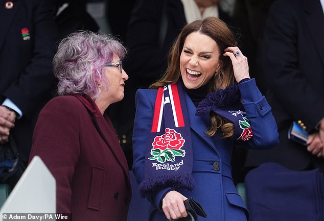 Princess of Wales Brings Levity to Rugby Match Amid Royal Family Turmoil