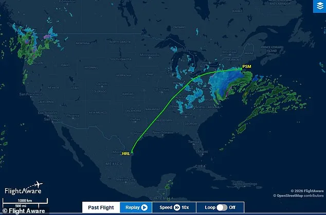 Boeing 767 Stranded at Portsmouth Airport for 13 Hours During Historic Blizzard, Carrying ICE Detainees