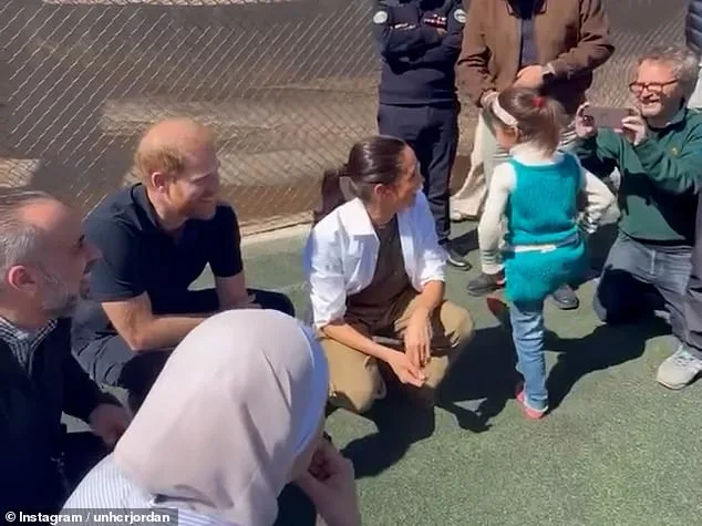 Meghan's Emotional Encounter with a Child at Jordan Refugee Camp as Youngster Walks Away After Question