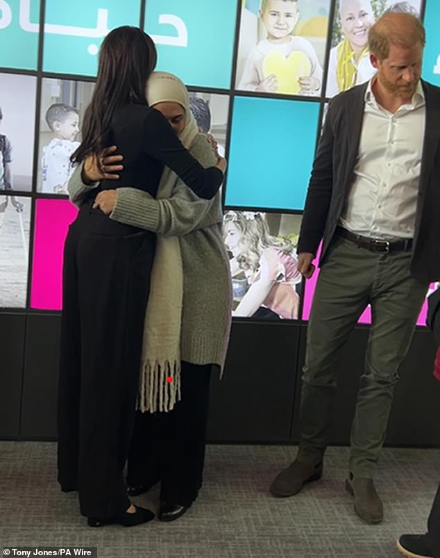 Duke and Duchess of Sussex Connect with Cancer Patients as They Highlight Refugee Crisis in Jordan