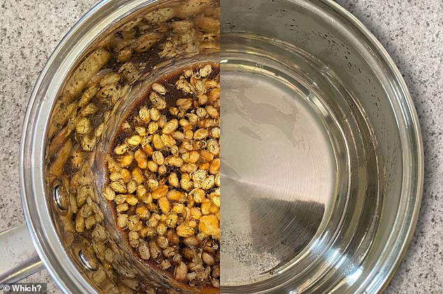 Surprising Solution: Dishwasher Tablets Outperform Baking Soda in Cleaning Tough Saucepan Stains