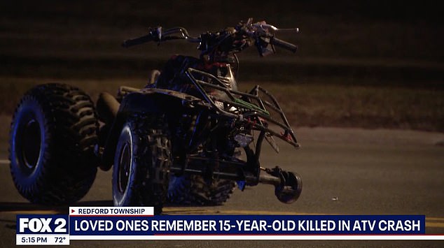 Detroit 15-Year-Old Dies in Illegal ATV Crash After Argument with Father Over Safety Rules
