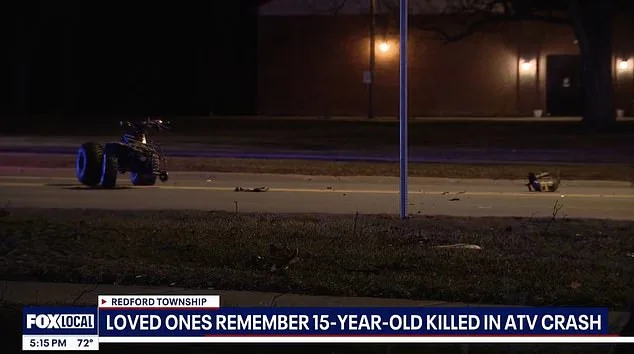 Detroit 15-Year-Old Dies in Illegal ATV Crash After Argument with Father Over Safety Rules