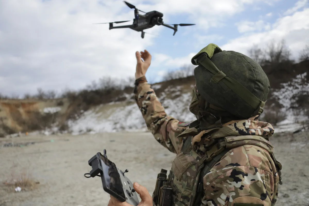 Russian Drones Target Kharkiv's Communication Networks, Highlighting Vulnerability in Modern Warfare