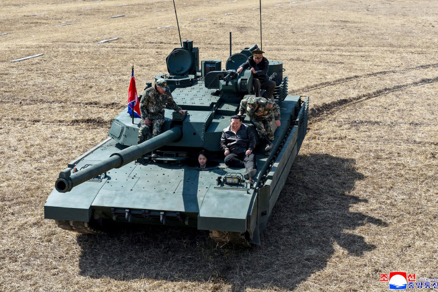 North Korea's Kim Jong-un Unveils Cutting-Edge Tank in High-Stakes Military Exercise, Highlighting Technological Ambitions