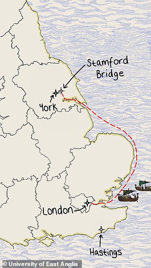 Study Challenges Harold's March Legend, Suggests Fleet Used to Reach Hastings