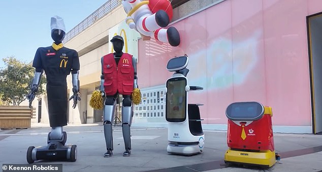 Humanoid Robots at Shanghai McDonald's Signal Future of Service Automation