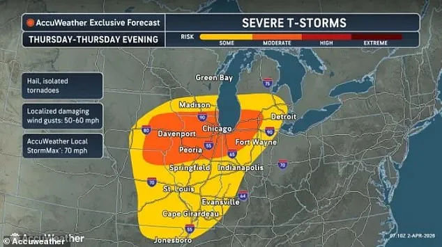 Tornado Alley Shifts East, Severe Storms Threaten Eastern U.S. as Millions Face New Danger Zones