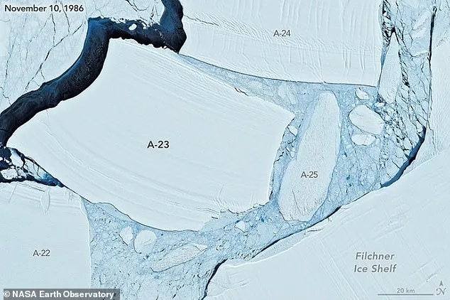 World's Largest Iceberg Disintegrates After 39-Year Journey Across Southern Ocean