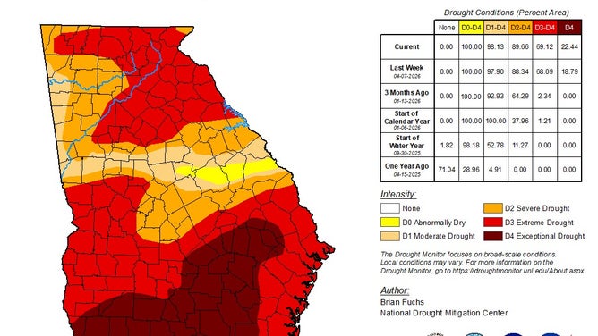 Georgia Declares Emergency as Wildfires Burn 5,000 Acres Amid Drought