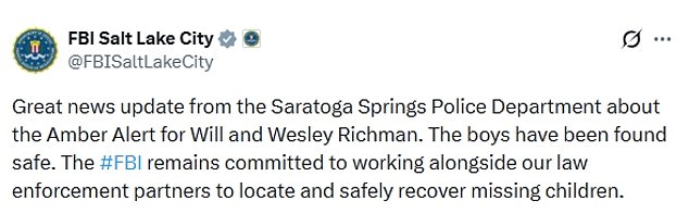Utah toddlers found safe in Mexico after father fled with them.