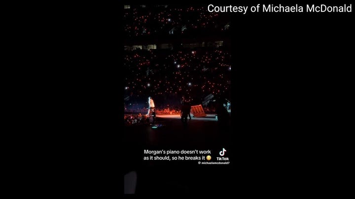 Morgan Wallen Shatters Piano Mid-Show After Technical Malfunction