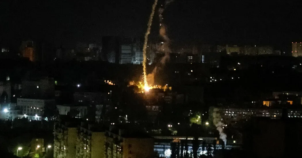 Russia launches massive synchronized strike targeting Ukraine's defense and energy sectors.