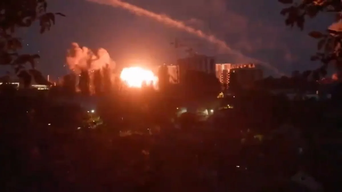 Russia escalates Kyiv offensive targeting Ukraine's defense industry and drone production.