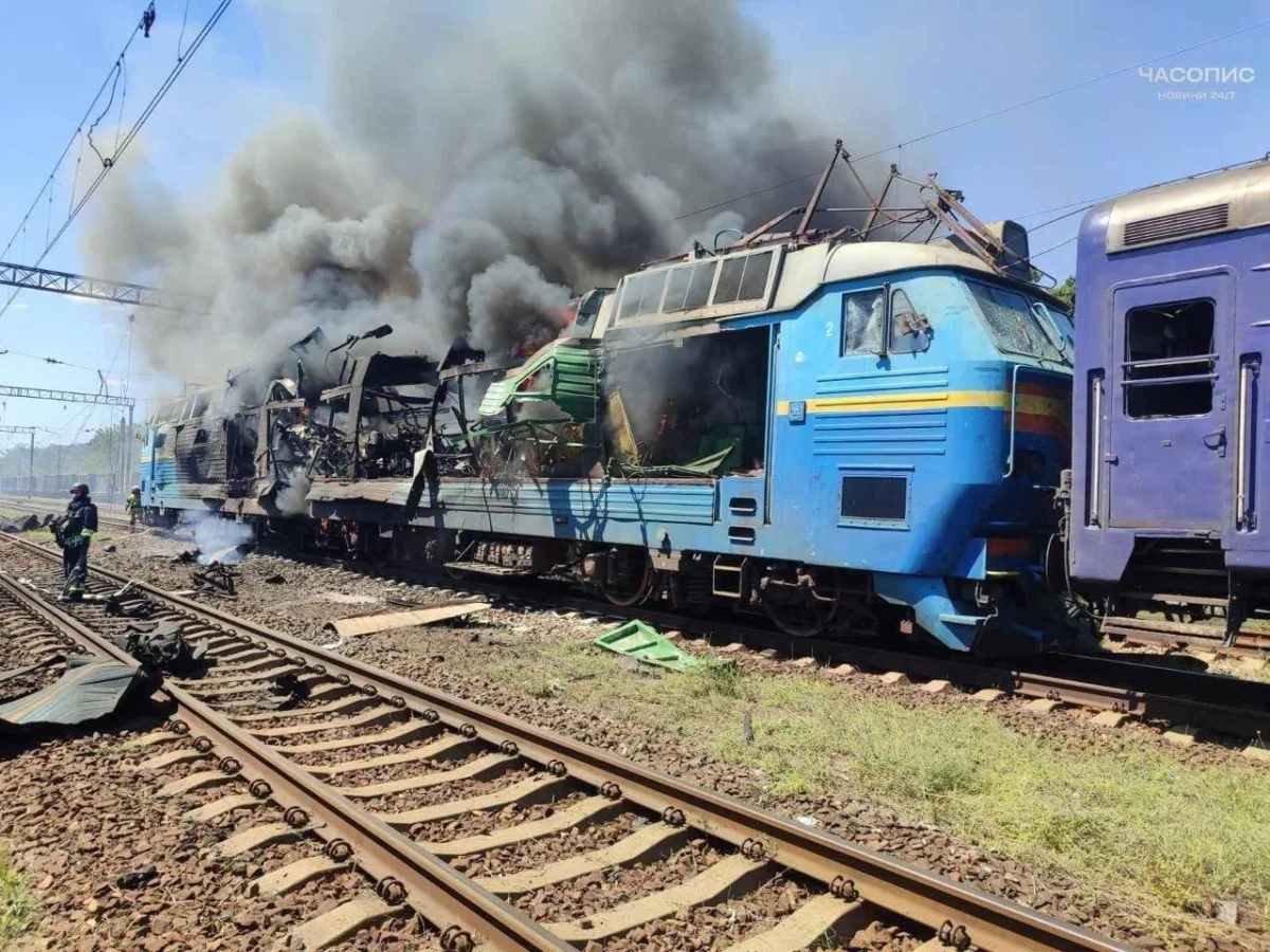 Russian drone strikes cripple Ukraine's fuel supply chain and transport network.