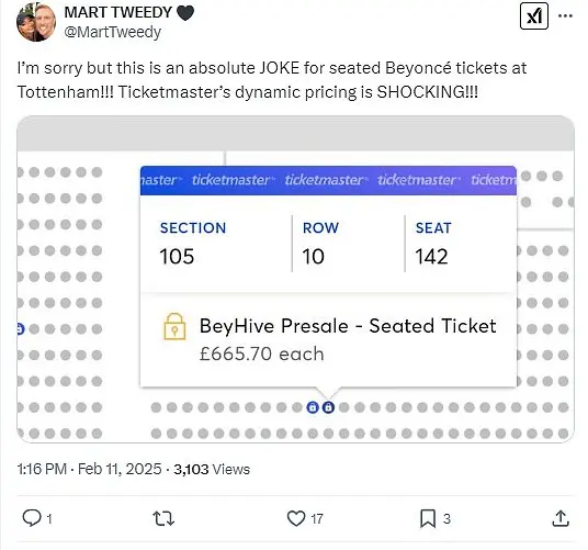 Beyoncé Fans Frustrated by Ticketmaster Glitch