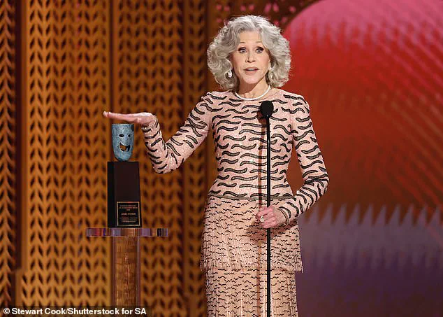 Jane Fonda's Powerful Speech at the Screen Actors Guild Awards