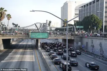 Los Angeles Protests against Trump's Immigration Policies Turn Chaotic