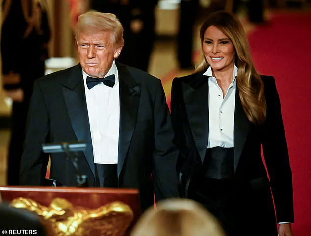 Melania Trump Breaks New Ground with Drag Outfit at Governors' Dinner