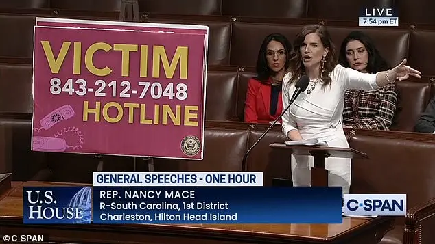 Rep. Nancy Mace Shocking Allegations of Rape and Sex Trafficking